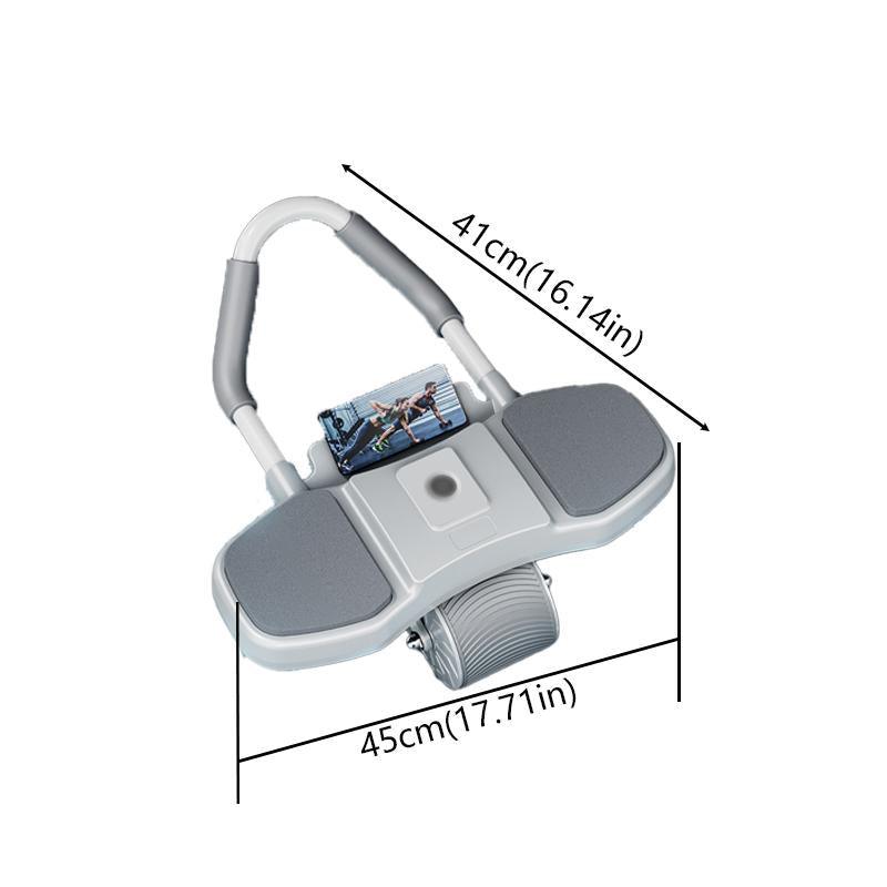 Ergonomic Core Ab Roller – With Support Handles and Phone Holder(BF001)