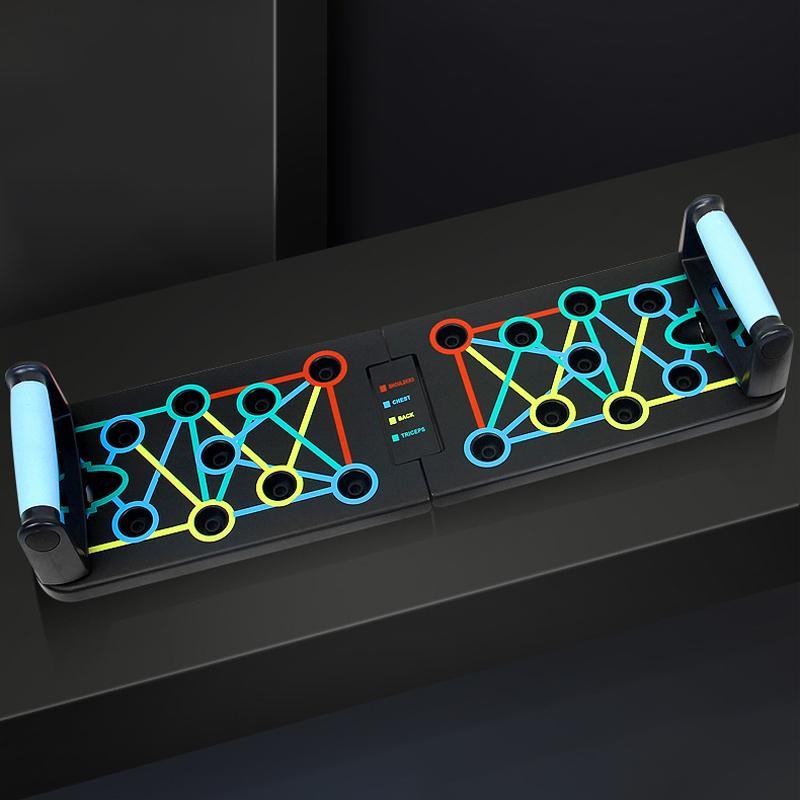 Multifunctional Push-Up Board with Resistance Bands(BF002)