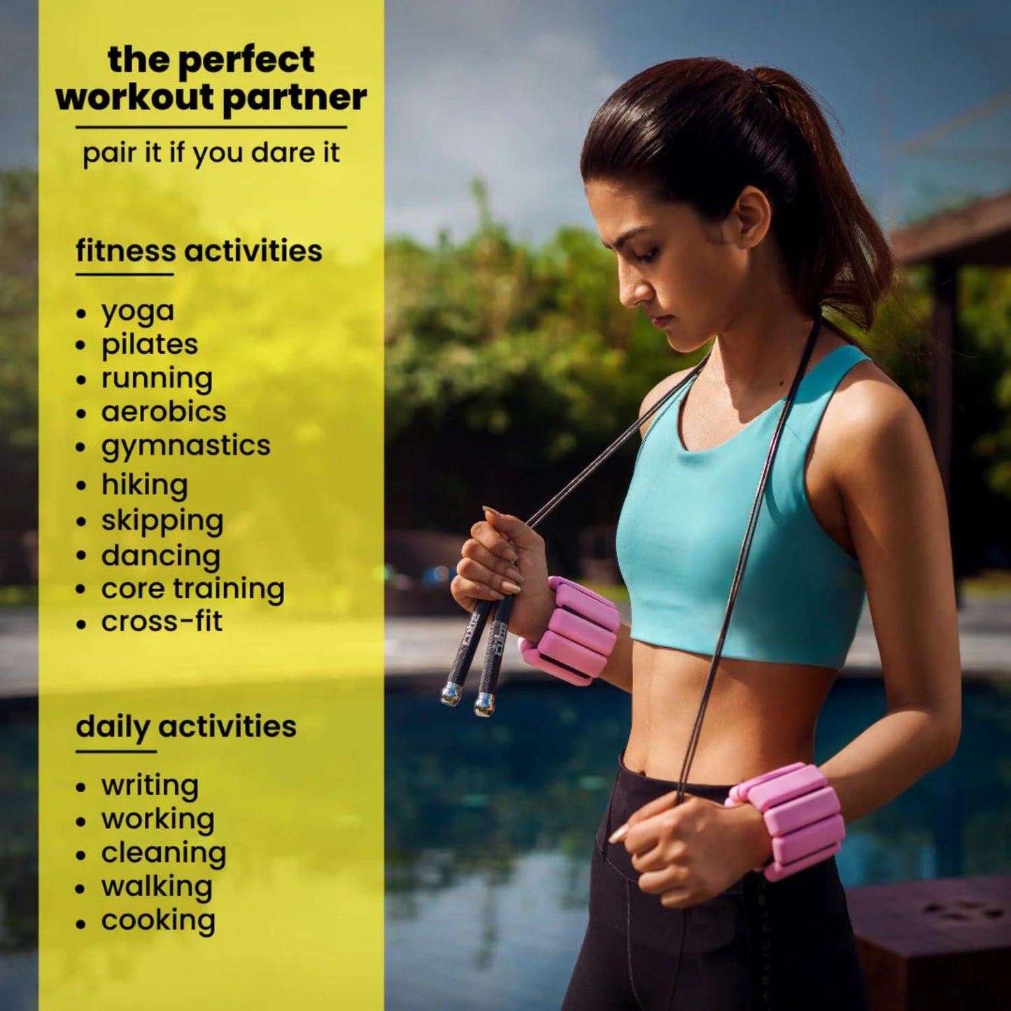 Adjustable Fitness Weighted Wristbands BF004 - BABONASPORTS