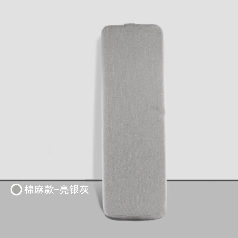 Vacuum-Sealable Iyengar Yoga Bolster Pillow - Rectangular Yin Yoga Prop for Beginners with Cervical/Lumbar Support (Adjustable Compression)