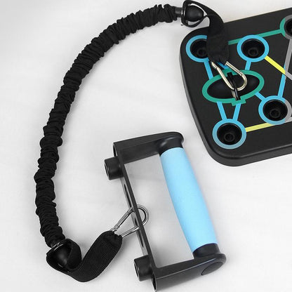 Multifunctional Push-Up Board with Resistance Bands（BF002）