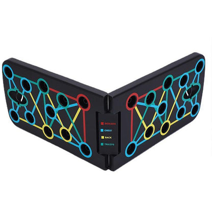 Multifunctional Push-Up Board with Resistance Bands（BF002）