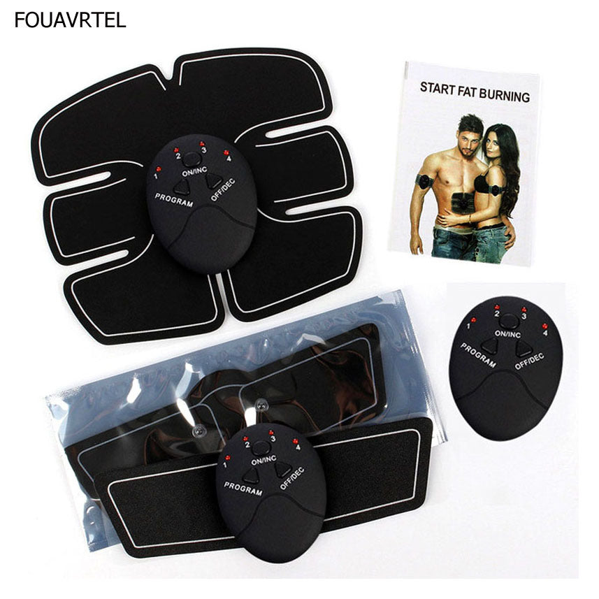 CoreTech Wireless Ab Stimulator - Smart Six-Pack Fitness Device for Home/Office Muscle Activation