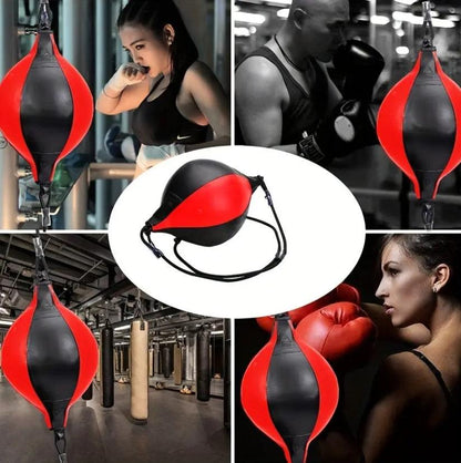 Dual-Action Reflex Speed Bag – Durable Training Target （BB001）