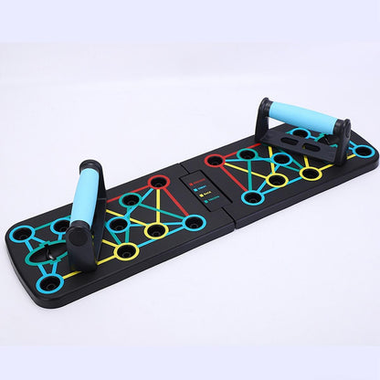 Multifunctional Push-Up Board with Resistance Bands（BF002）