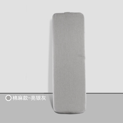 Vacuum-Sealable Iyengar Yoga Bolster Pillow - Rectangular Yin Yoga Prop for Beginners with Cervical/Lumbar Support (Adjustable Compression)