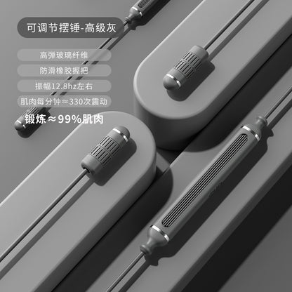 Multifunctional Vibration Fitness Bar - Adjustable Philis Training Rod for Core Toning, Fat Loss & Home Gym