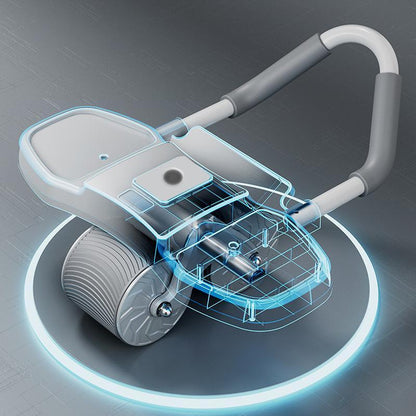 Ergonomic Core Ab Roller – With Support Handles and Phone Holder（BF001）