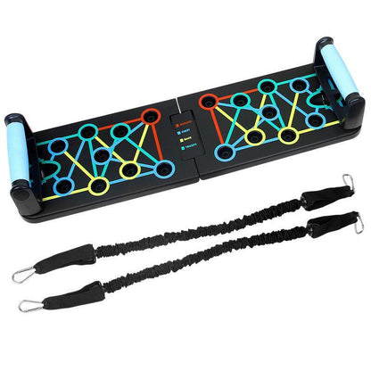 Multifunctional Push-Up Board with Resistance Bands（BF002）